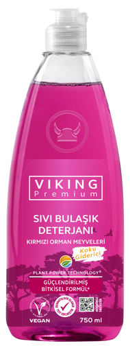 Viking Premium Orman Meyveli Sıvı Bulaşık Deterjanı 750 Ml nin resmi