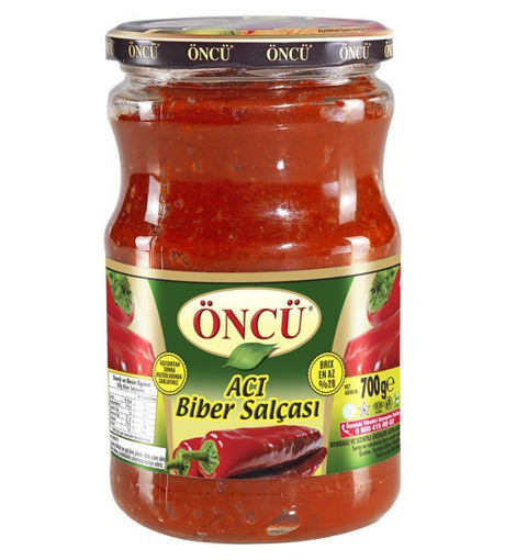 Öncü Acı Biber Salçası (Cam) 700 Gr nin resmi