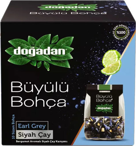 Doğadan Büyülü Bohça Earl Grey Çay 10'lu nin resmi