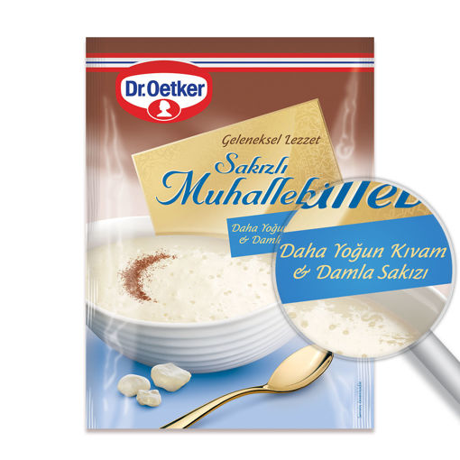 Dr.Oetker Sakızlı Muhallebi Toz Karışım 150 Gr nin resmi