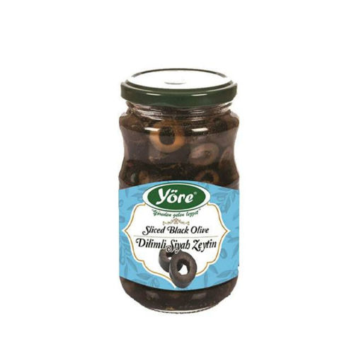 Yöre Dilimli Siyah Zeytin 350 Gr nin resmi