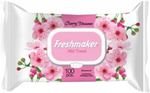 Freshmaker Cherry Islak Havlu 100'lü nin resmi
