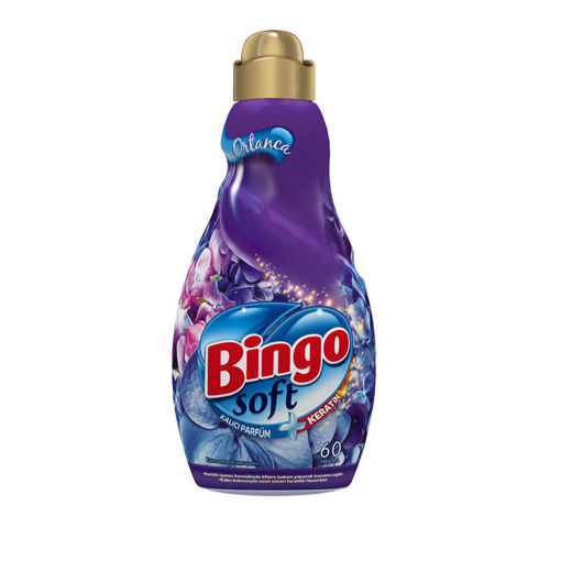 Bingo Soft Ortanca Konsantre Yumuşatıcı 60 Yıkama 1440 Ml nin resmi
