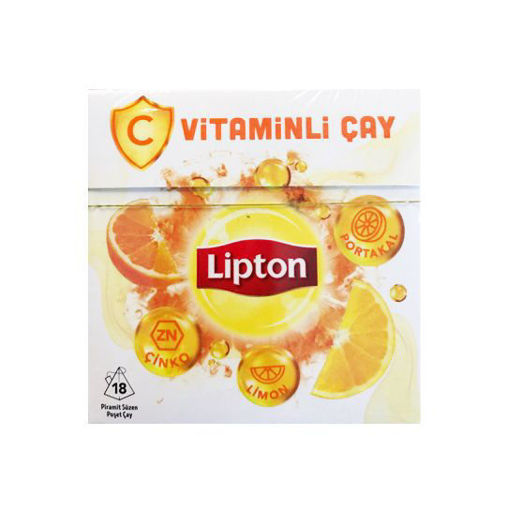 Lipton C Vitaminli Çay 18'li nin resmi