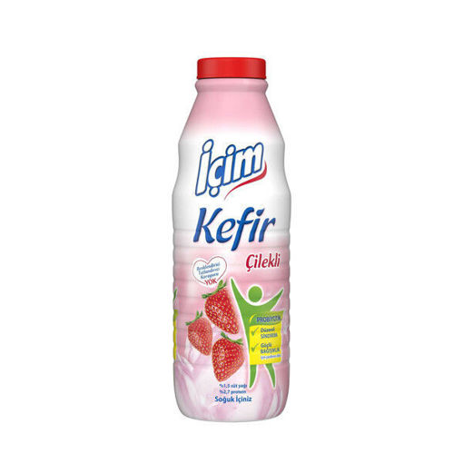 İçim Çilekli Kefir 1 Lt nin resmi