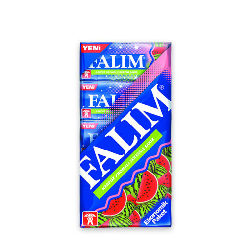 Falım Karpuz Aromalı Sakız 5x5'li nin resmi