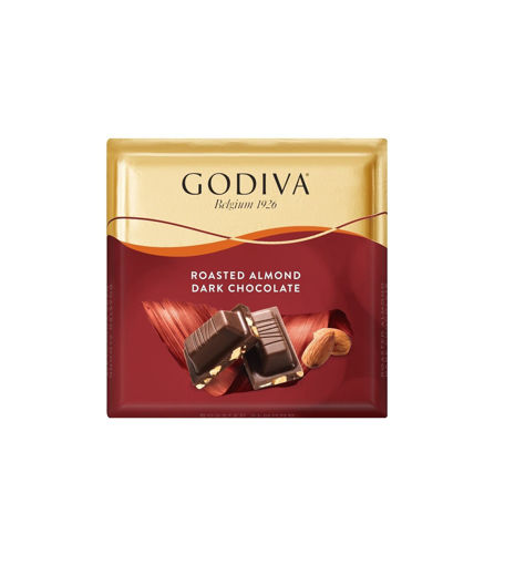 Godiva Bademli Bitter Çikolata Kare 60 Gr nin resmi