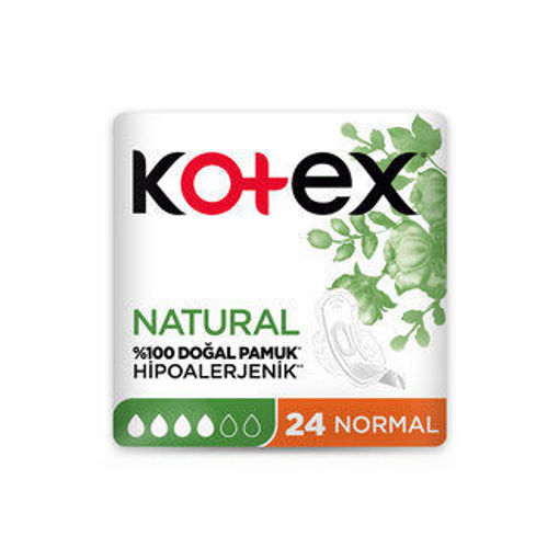 Kotex Natural Ultra Normal Hijyenik Ped 22'li nin resmi