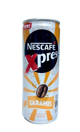 Nescafe Xpress Karamelli Soğuk Kahve 250 Ml nin resmi