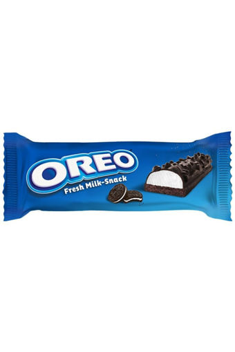 Oreo Fresh Milk Snack Çikolata Bar 30 Gr nin resmi