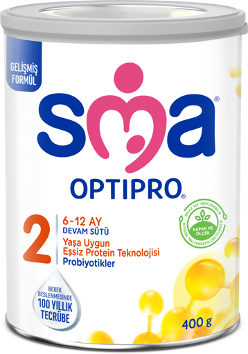 Sma Optipro 2 6-12 Ay Bebek Sütü 400 Gr nin resmi