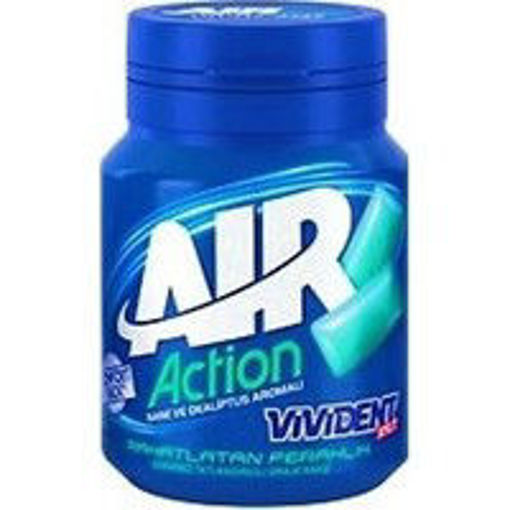 Vivident Air Action Mentos & Okaliptus Şişe Sakız nin resmi