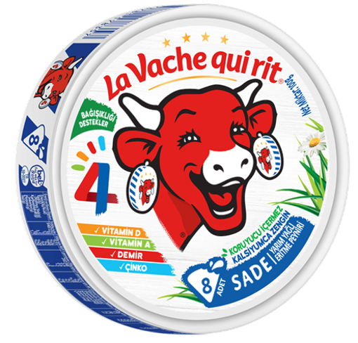 La Vache Qui Rit Üçgen Peynir 8'li 100 Gr nin resmi