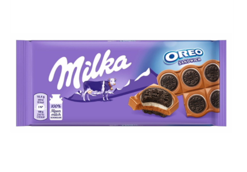 Milka Tablet  Oreo Sandwich 92 Gr nin resmi