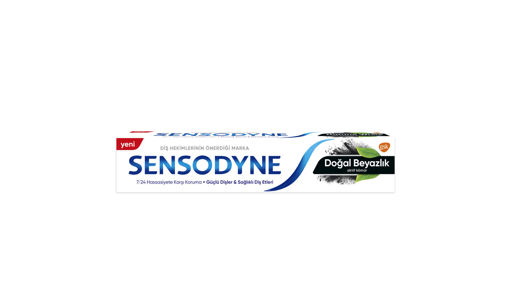 Sensodyne Nourish Doğal Beyazlık Aktif Kömür Ddiş Macunu 75 Ml nin resmi