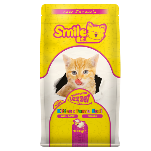 Smile Cat Kuzulu Yavru Kedi Maması 1 Kg nin resmi