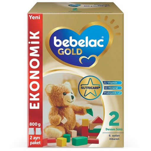 Bebelac Gold 2 Bebek Sütü 800 Gr nin resmi