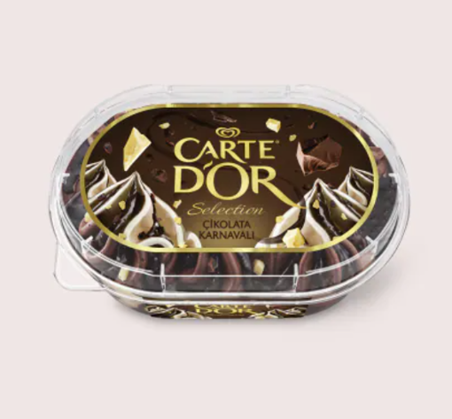 Carte d'Or Selection Çikolata Karnavalı Dondurma 800 Ml nin resmi