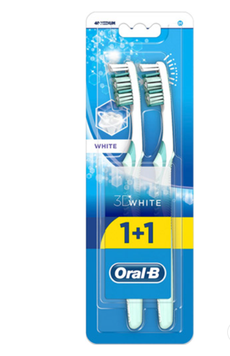 Oral-B Advantage 3 Boyutlu Beyazlık 1+1 Diş Fırcası nin resmi