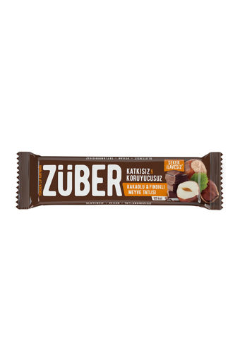 Züber Kakaolu&Fındıklı Bar 40 Gr nin resmi