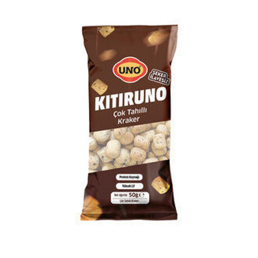 Uno Kıtıruno Çok Tahıllı Kraker 50 Gr nin resmi