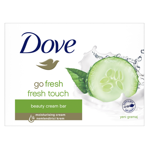 Dove Sabun Cream Bar Fresh Touch 90 Gr nin resmi