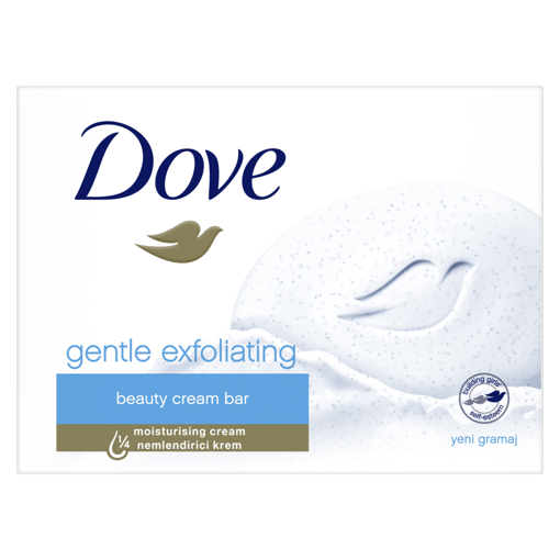 Dove Sabun Cream Bar Gentle Exfoliating 90 Gr nin resmi