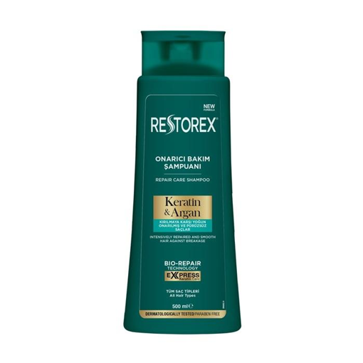 Restorex Argan&Keratin Yağı Özlü Şampuan 500 Ml nin resmi