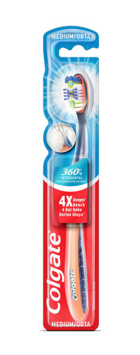 Colgate 360 Diş Arası Temizliği Diş Fırçası nin resmi