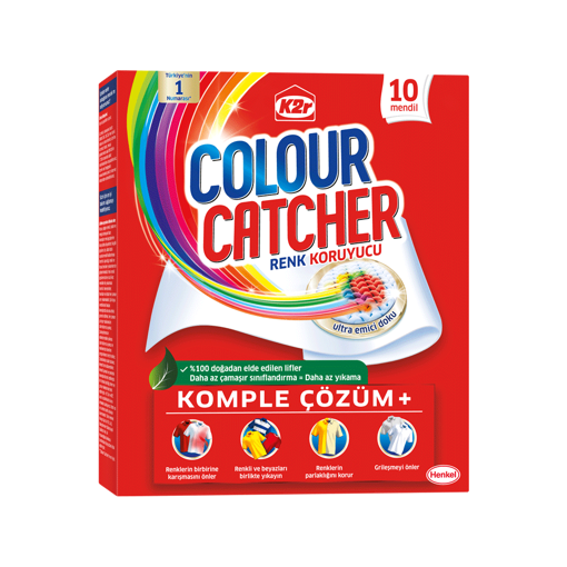 K2R Colour Catcher Renk Koruyucu Mendil 10'lu nin resmi