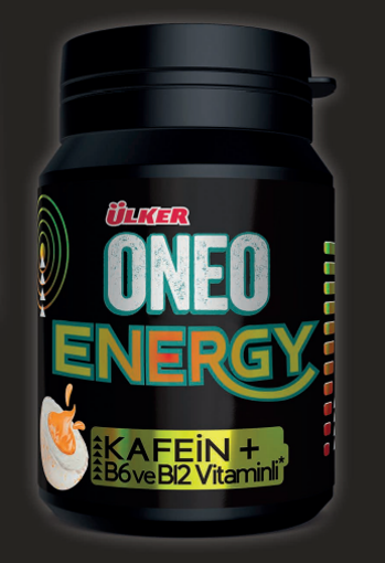 Ülker Oneo Energy Kafein+Vitamin Draje Sakız nin resmi