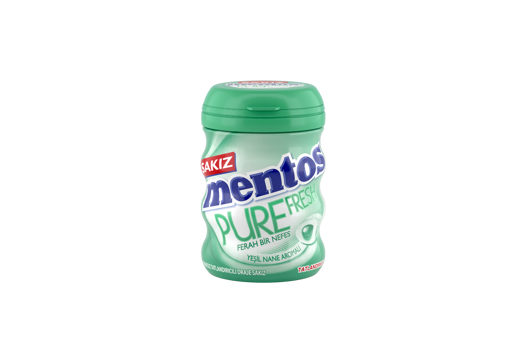 Mentos Pure Fresh Yeşil Nane Aromalı Sakız 30 Gr nin resmi