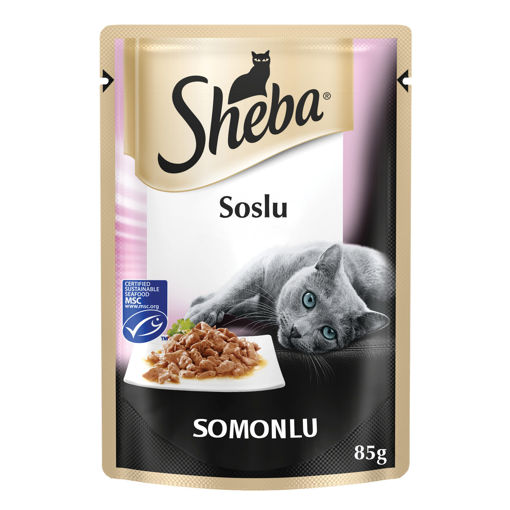 Whıskas Sheba Somonlu Kedi Maması 85 Gr nin resmi