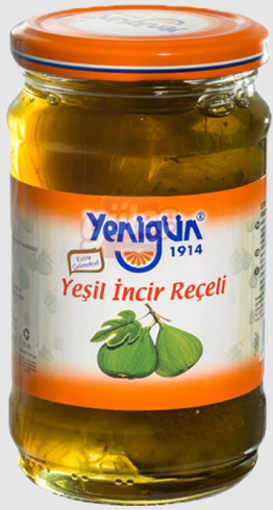 Yenigün Geleneksel Yeşil İncir Reçeli 380 gr nin resmi