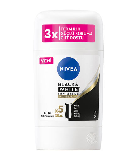 Nivea Black&White Orıgınal Roll-On Deodorant nin resmi
