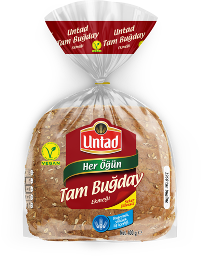 Untad Tam Buğday Ekmeği 400 gr nin resmi