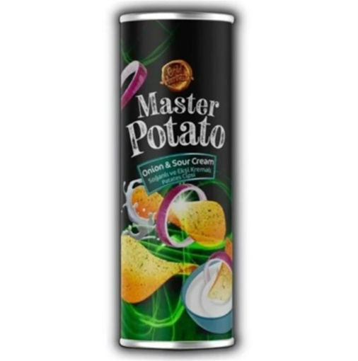 Master Potato Soğanlı & Ekşi Kremalı Cips 160g nin resmi