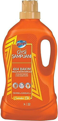 Bingo Canlandırıcı Etkili Giysi Şampuanı 3 litre nin resmi