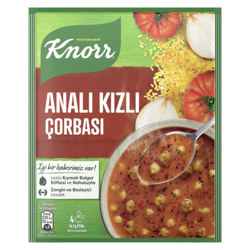 Knorr Analı kızlı Çorbası 70 Gr nin resmi