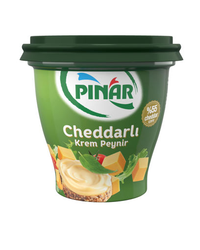 Pınar Cheddarlı Krem Peynir 270 gr nin resmi