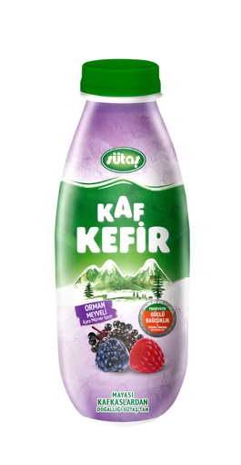 Sütaş Kaf Kefir Orman Meyveli 250 ml nin resmi