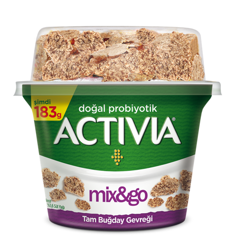 Danone Activia Mix & Go Sade 183 g nin resmi