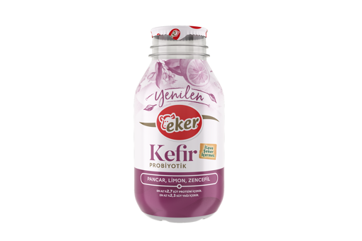 Eker Kefir Pancar Limon Zencefil 290 ml nin resmi