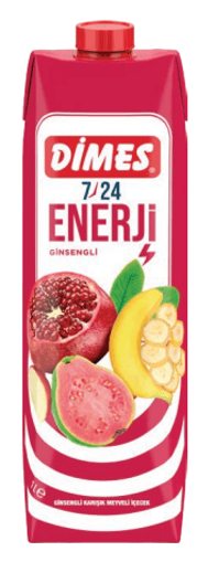 DİMES 7/24 Enerji Meyve Suyu  1L nin resmi