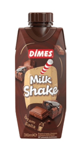 Dimes Milkshake Brownieli Aromalı 0.31 L nin resmi