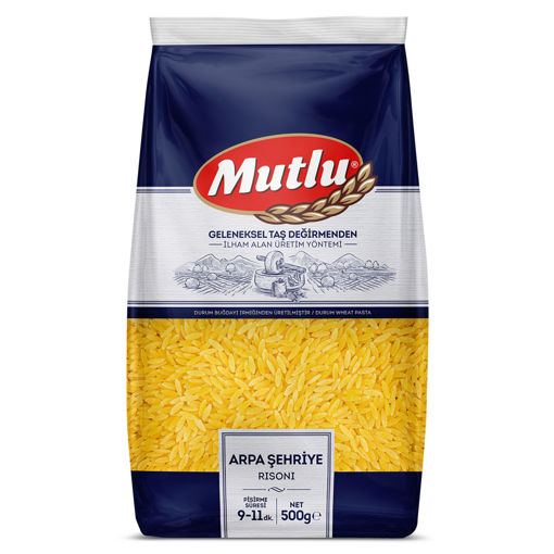 Mutlu Arpa Makarna 500 Gr nin resmi