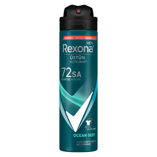 Rexona Men Invisible Ocean Deep Antiperspirant Erkek Sprey Deodorant 150 ml nin resmi