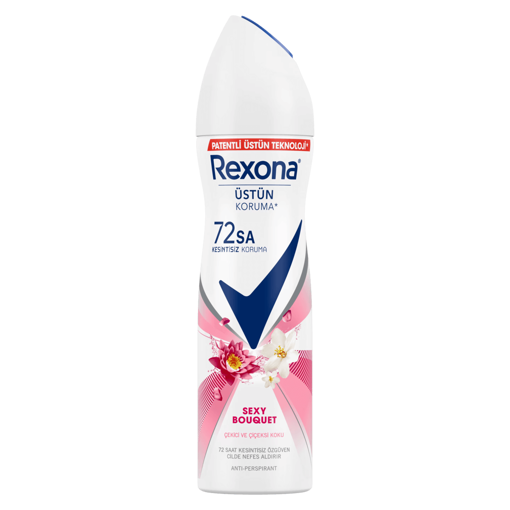 Rexona Sexy Bouquet Antiperspirant Kadın Sprey Deodorant 150 ml nin resmi