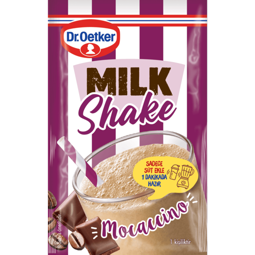 Dr. Oetker Mocaccino Milkshake 18 gr nin resmi