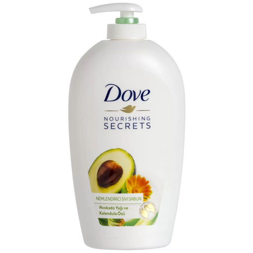 Dove Avokado Yağı ve Kalendula Özlü Nemlendiricili Sıvı Sabun 450 Ml nin resmi